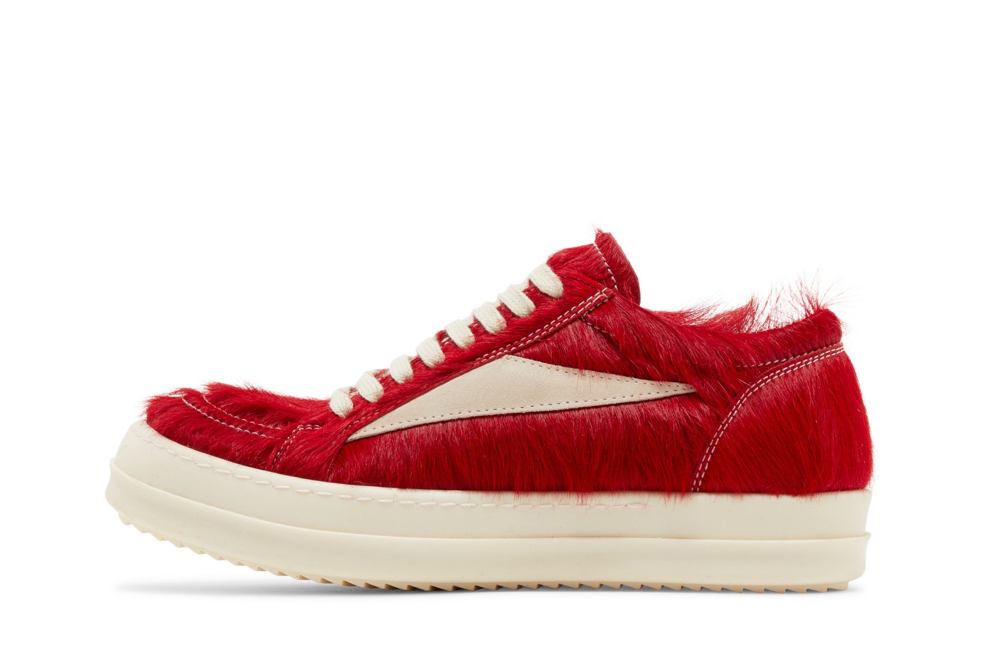 Buy Rick Owens Wmns Pelliccia Vintage Low 'Cardinal Red
