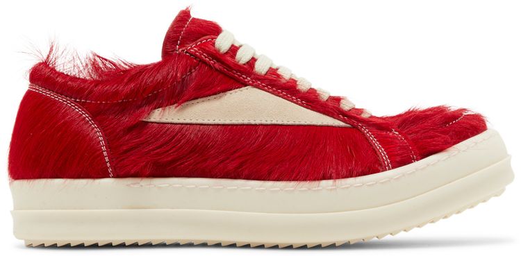 Rick Owens Wmns Pelliccia Vintage Low Cardinal Red
