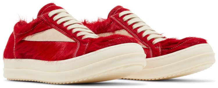 Rick Owens Wmns Pelliccia Vintage Low Cardinal Red