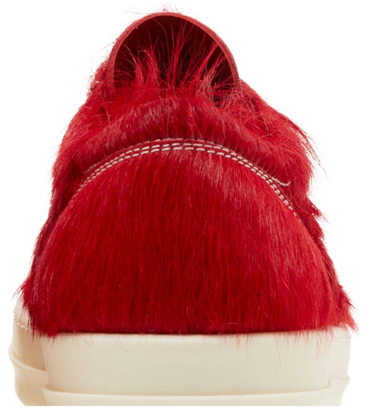 Rick Owens Wmns Pelliccia Vintage Low Cardinal Red