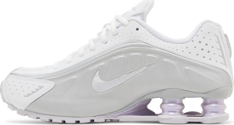 Wmns Shox R4 Platinum Barely Grape