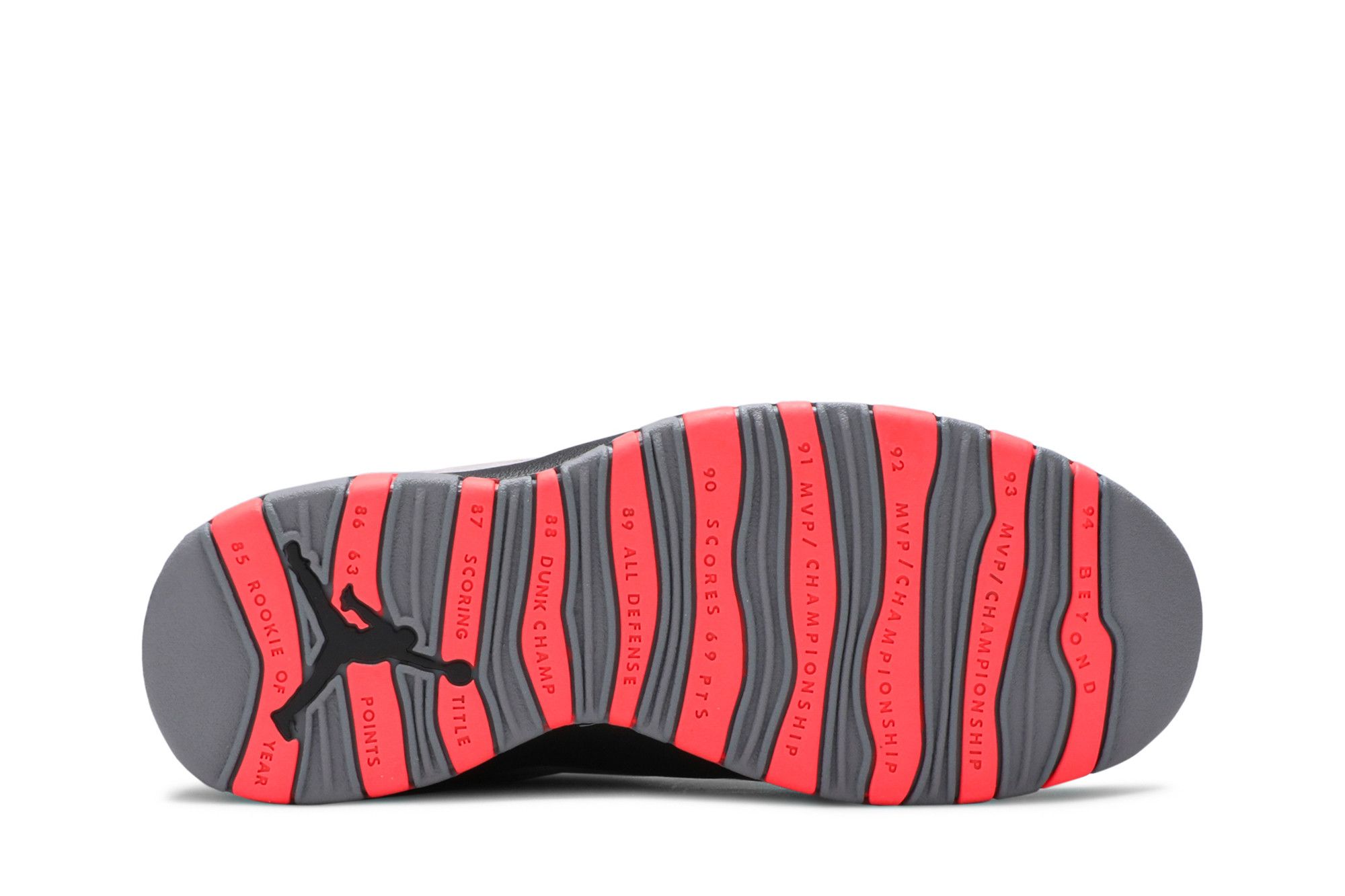 Jordan 10 colorful bottom sales
