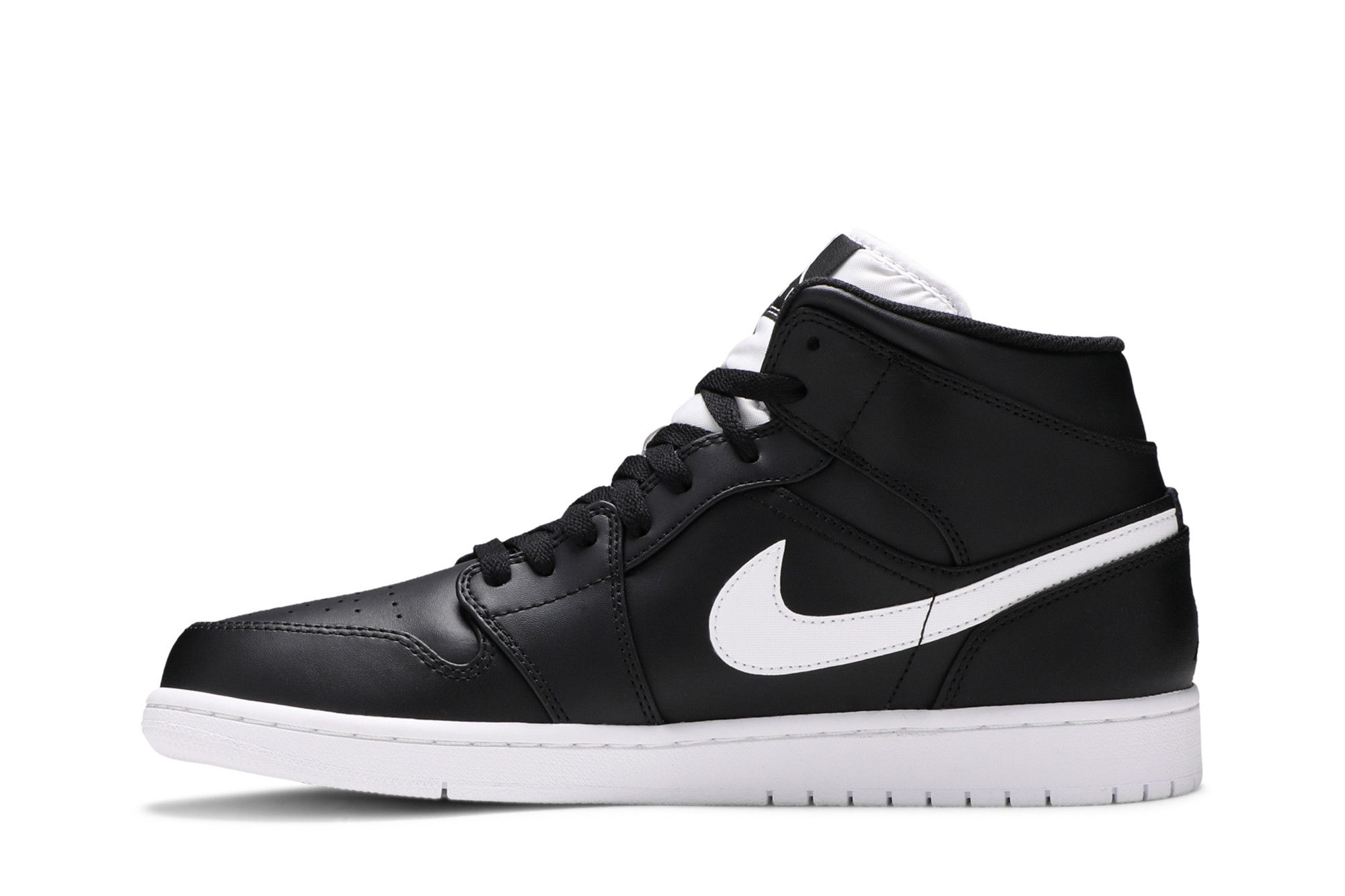 Buy Air Jordan 1 Retro Mid Black White 554724 038 GOAT CA