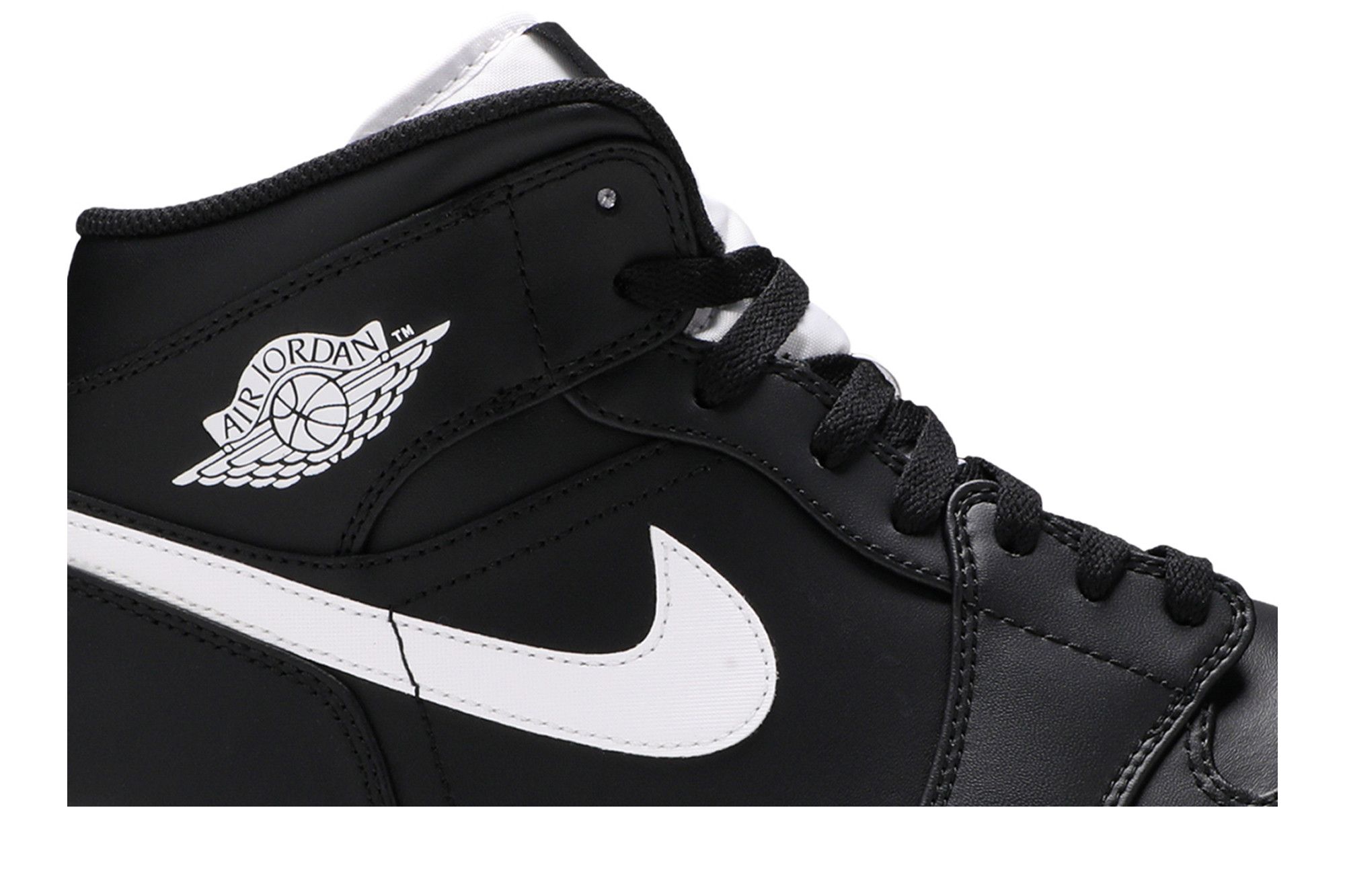 Jordan 1 black red white swoosh on sale