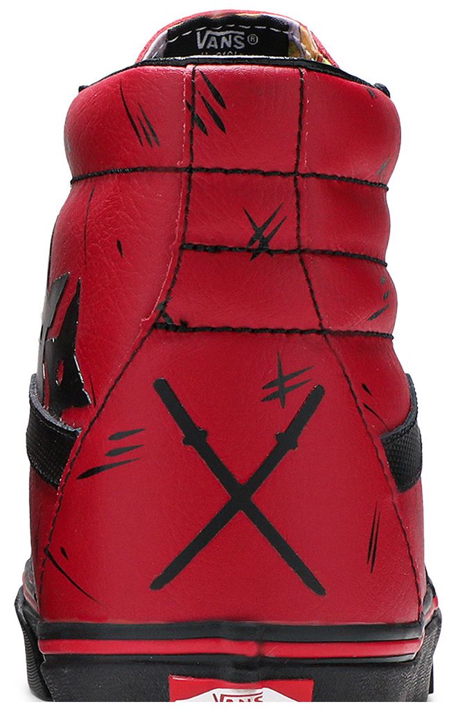 Marvel x Vans SK8 Hi Deadpool