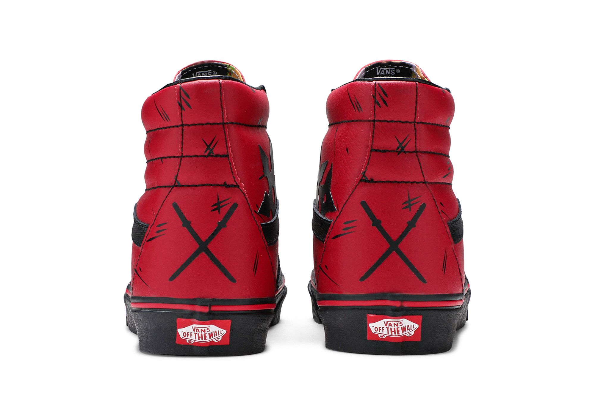 Vans deadpool high tops sale