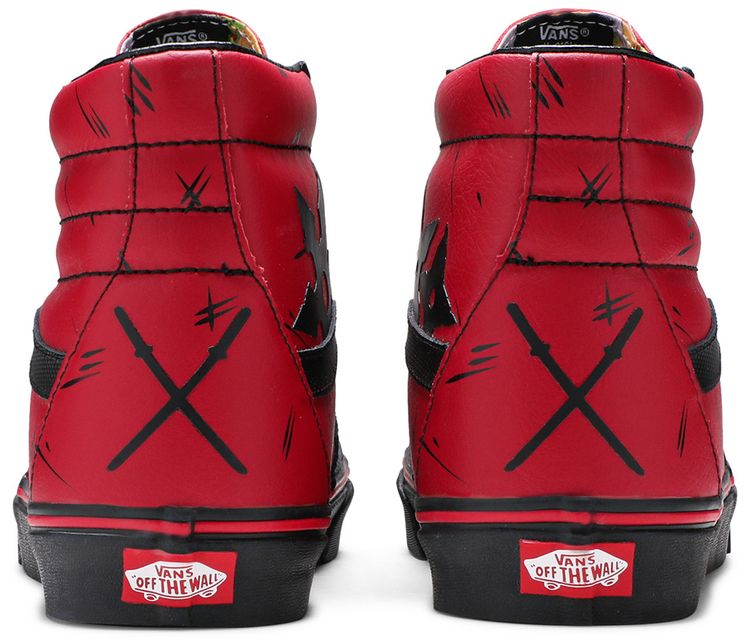 Marvel x Vans SK8 Hi Deadpool