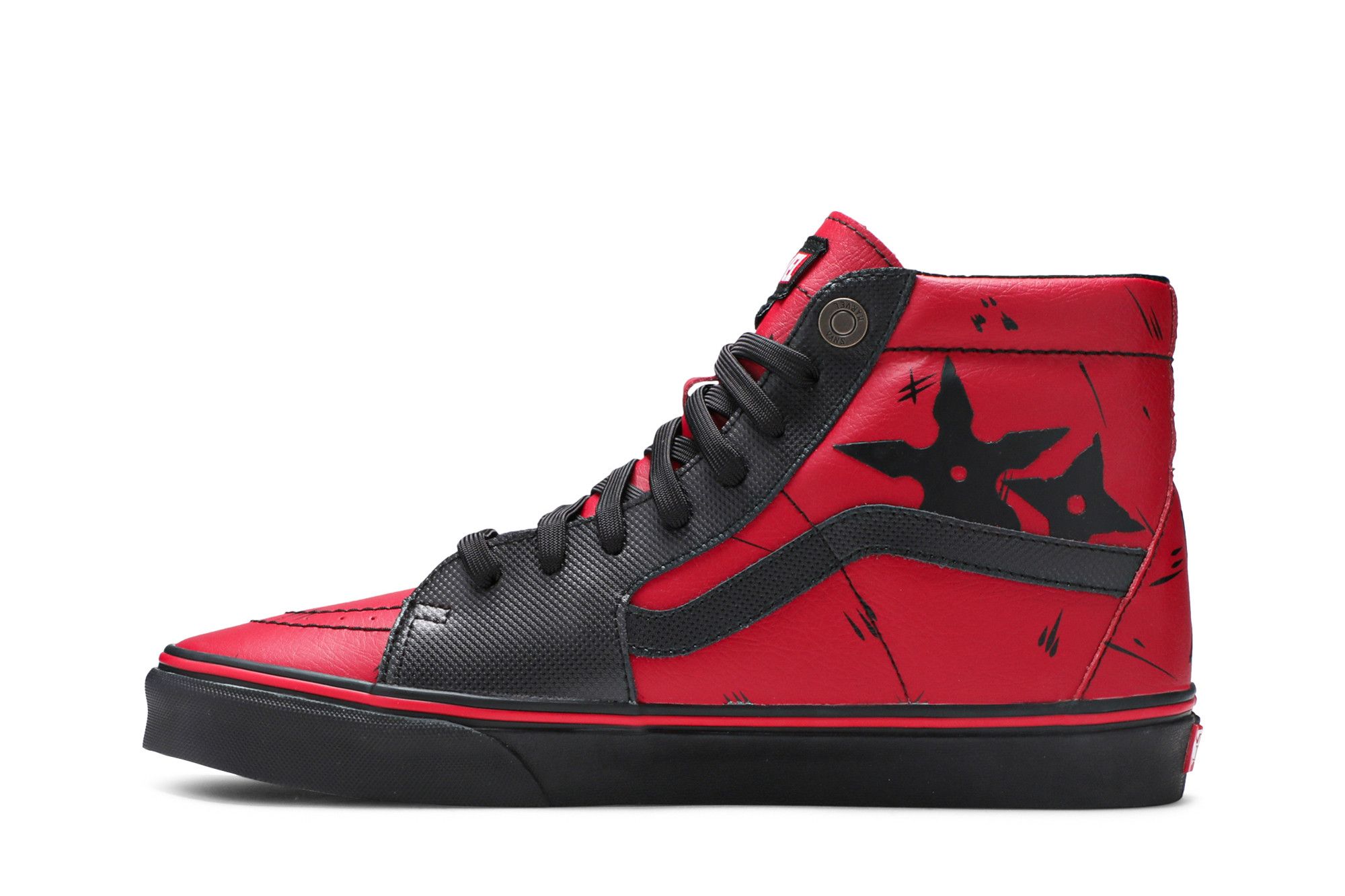Size 3.5 Marvel x SK8 Hi Deadpool