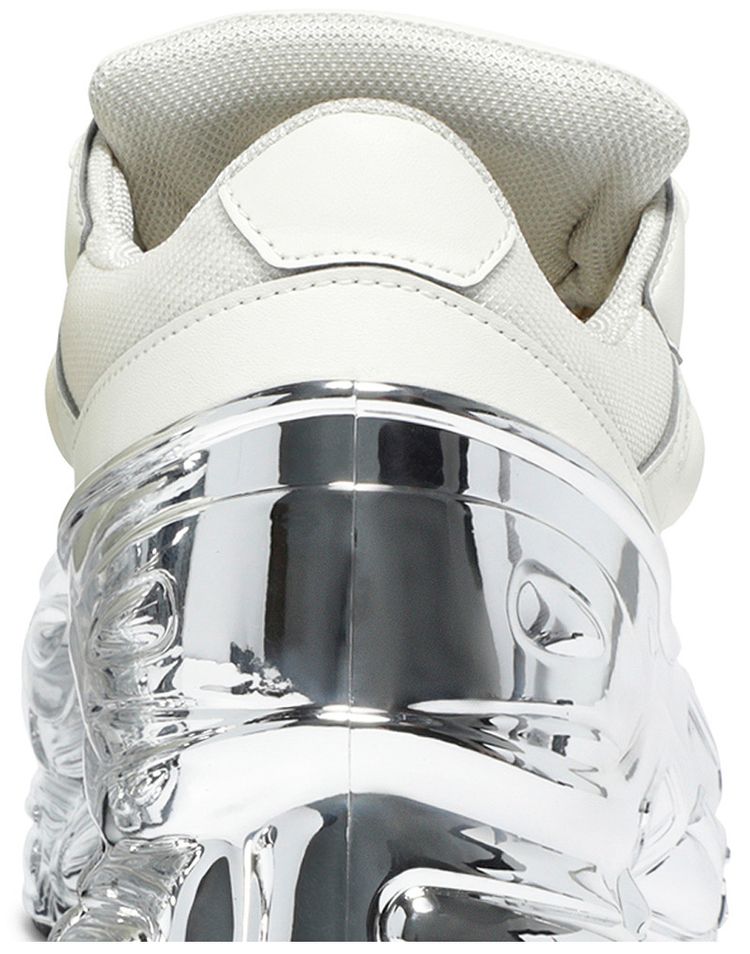 Raf Simons x adidas Ozweego Mirrored Cream White