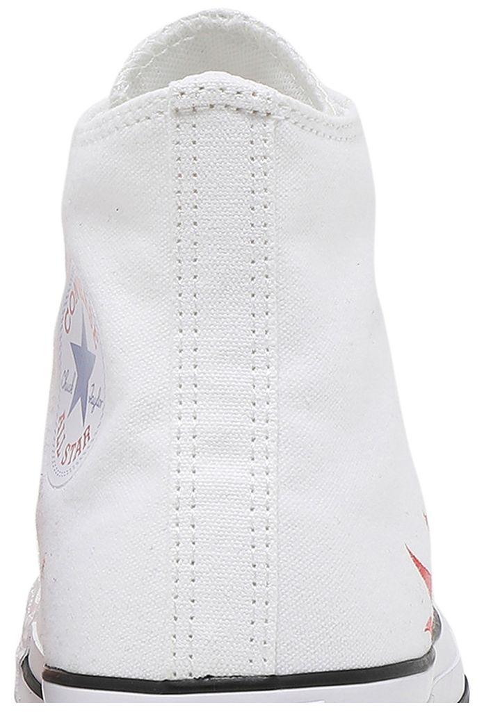 Converse Chuck Taylor All Star High Archive Print   White Flame