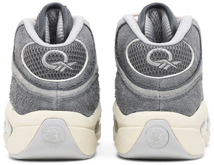 Reebok Question Mid Grey Suede