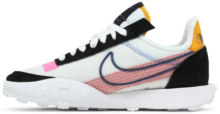 Nike Wmns Waffle Racer 2X White Chile Red