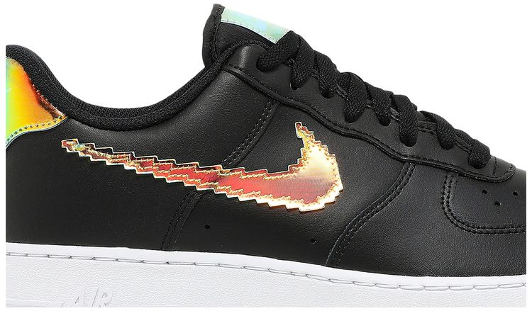 Nike Air Force 1 Low Iridescent Pixel   Black