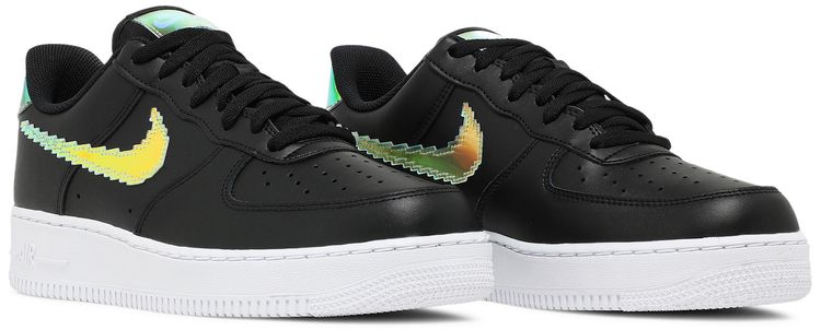 Nike Air Force 1 Low Iridescent Pixel   Black