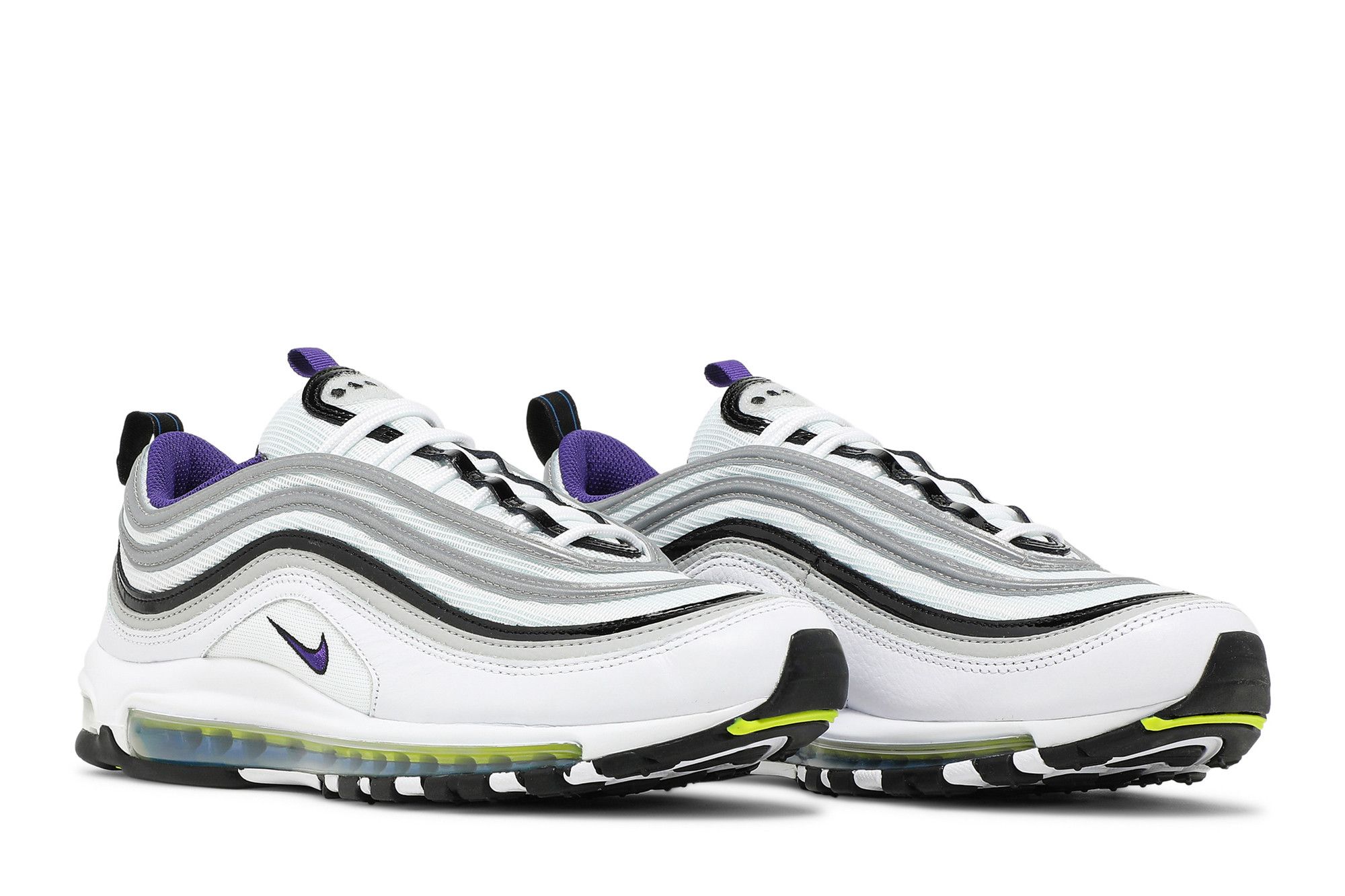 nike air max 97 black white court purple