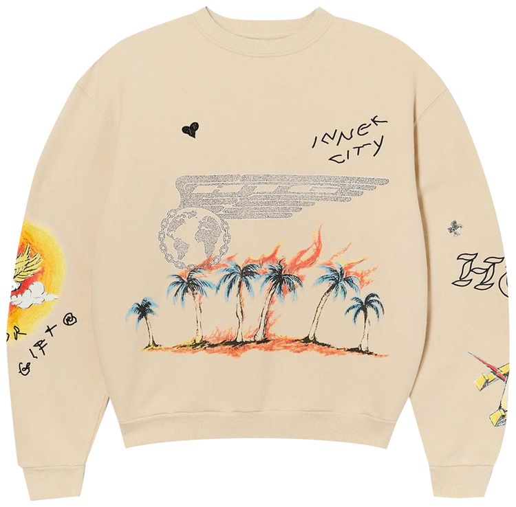 Honor The Gift Heavens Sake Crewneck Bone