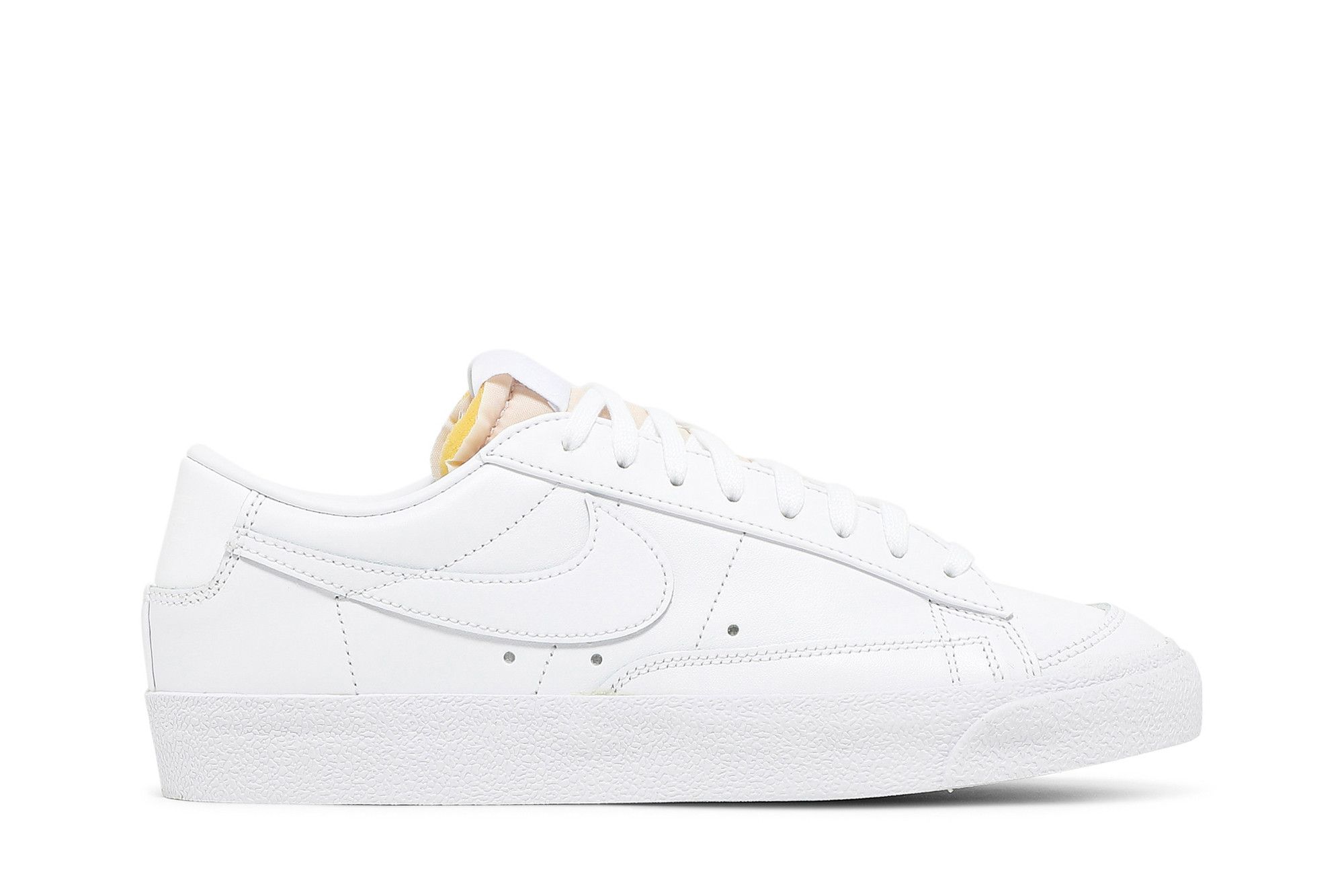 nike blazers low all white