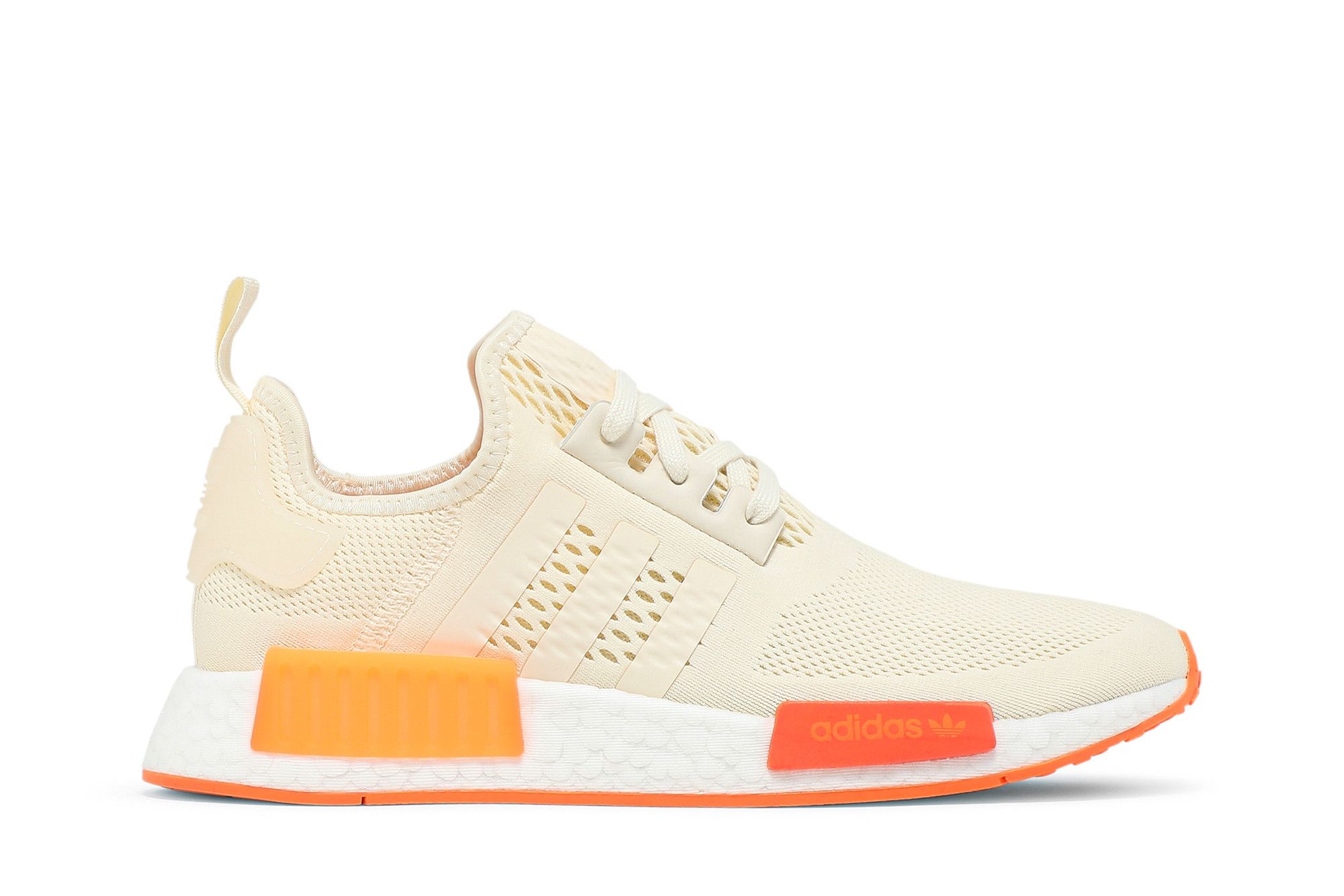 Size 10.0 NMD R1 Cream White Screaming Orange