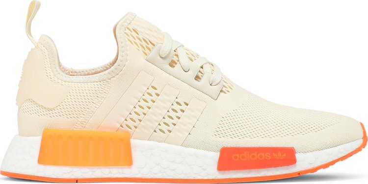 NMD R1 Cream White Screaming Orange