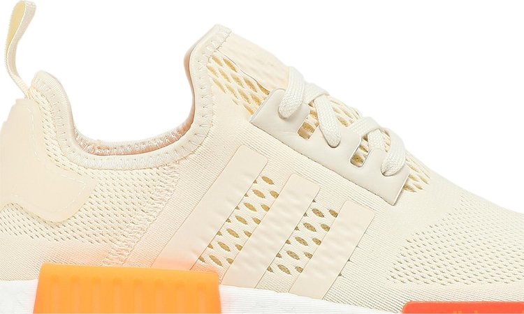 NMD R1 Cream White Screaming Orange