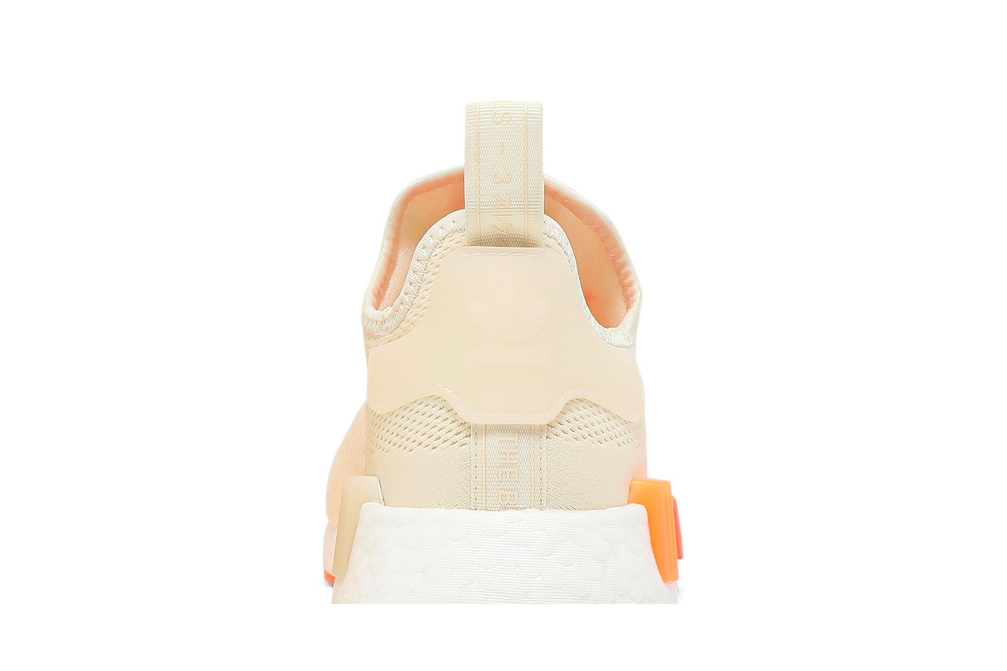 Adidas nmd white and orange hot sale