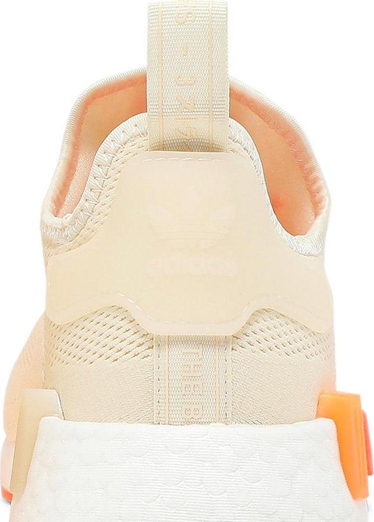 NMD R1 Cream White Screaming Orange