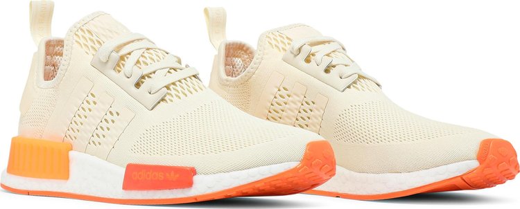 NMD R1 Cream White Screaming Orange