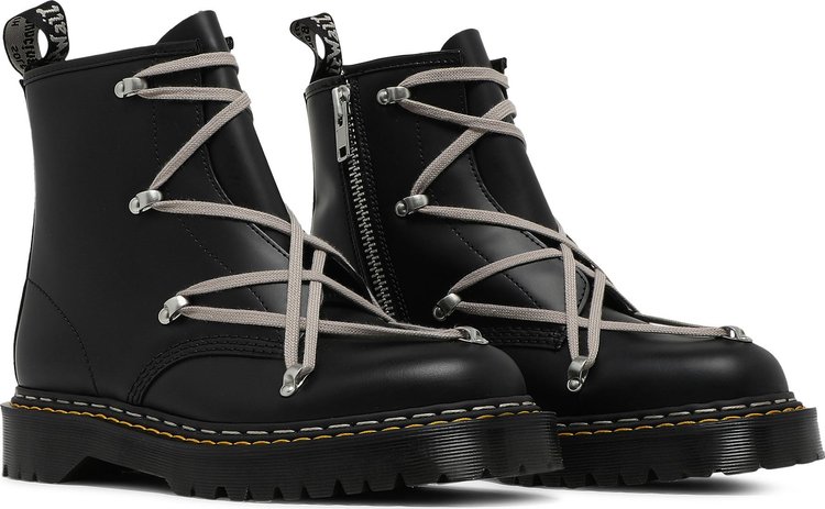 Rick Owens x 1460 Bex Leather Boot Black