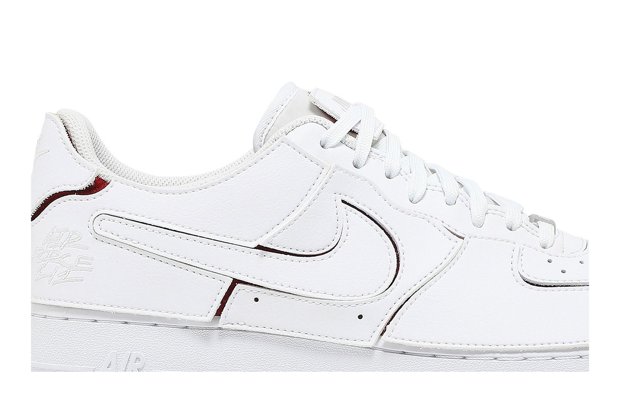 Buy Air Force 1 1 White Varsity Red DC9895 100 GOAT CA