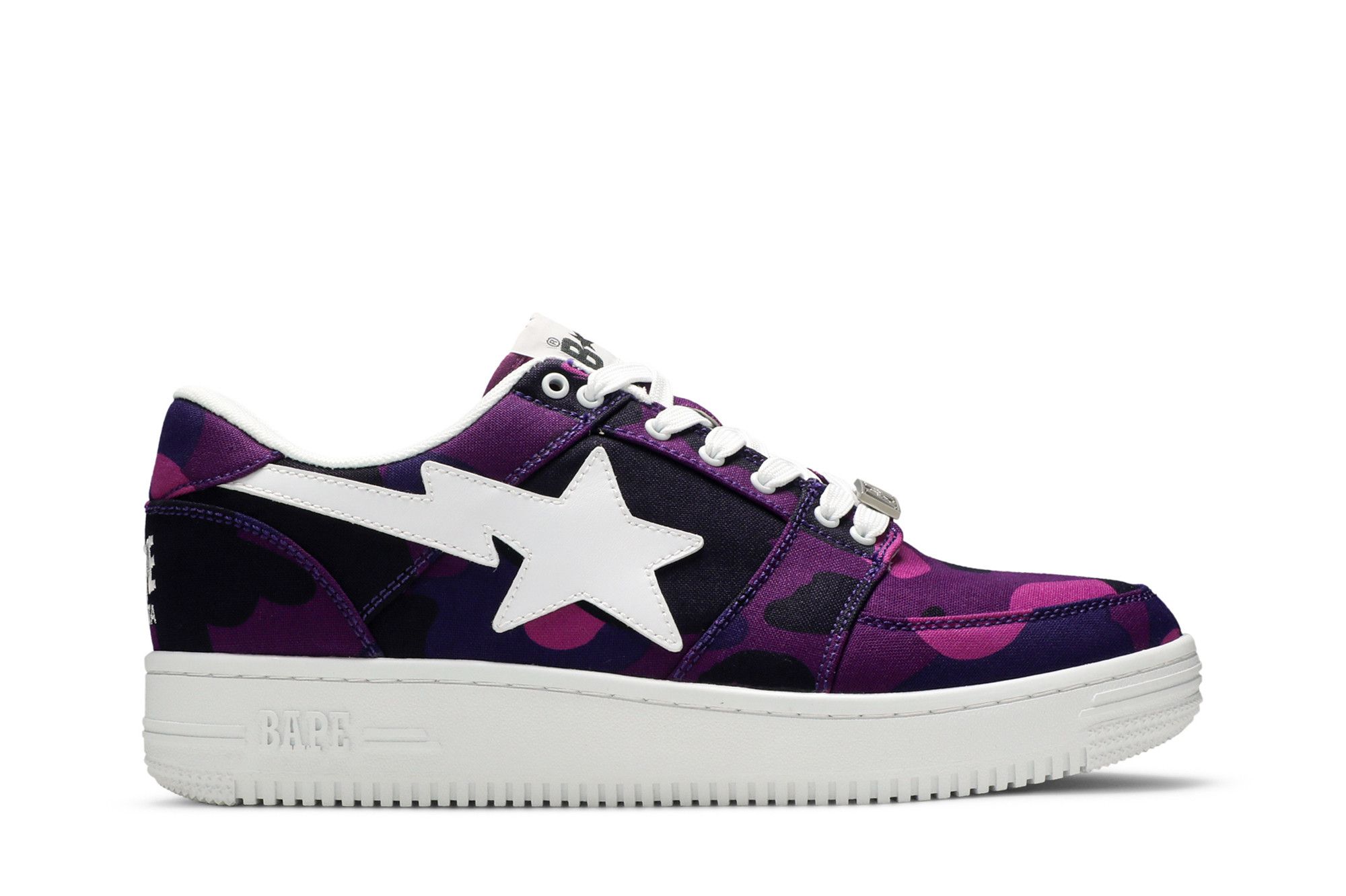 Buy Bapesta Canvas Low Purple Camo 1E80191002 PRPL GOAT CA