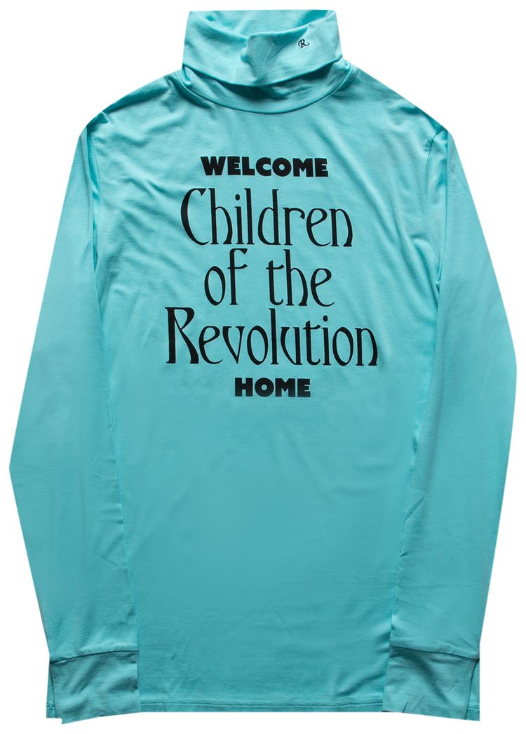 Raf Simons Sous Pull With Print Blue