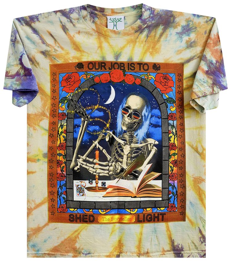 Online Ceramics The Storyteller Tee Tie Dye