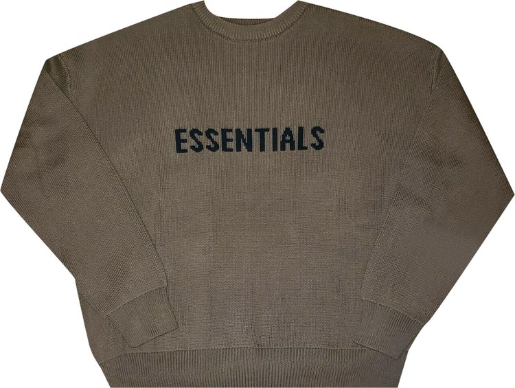 Fear of God Essentials x SSENSE Knit Sweater 'Rain Drum'
