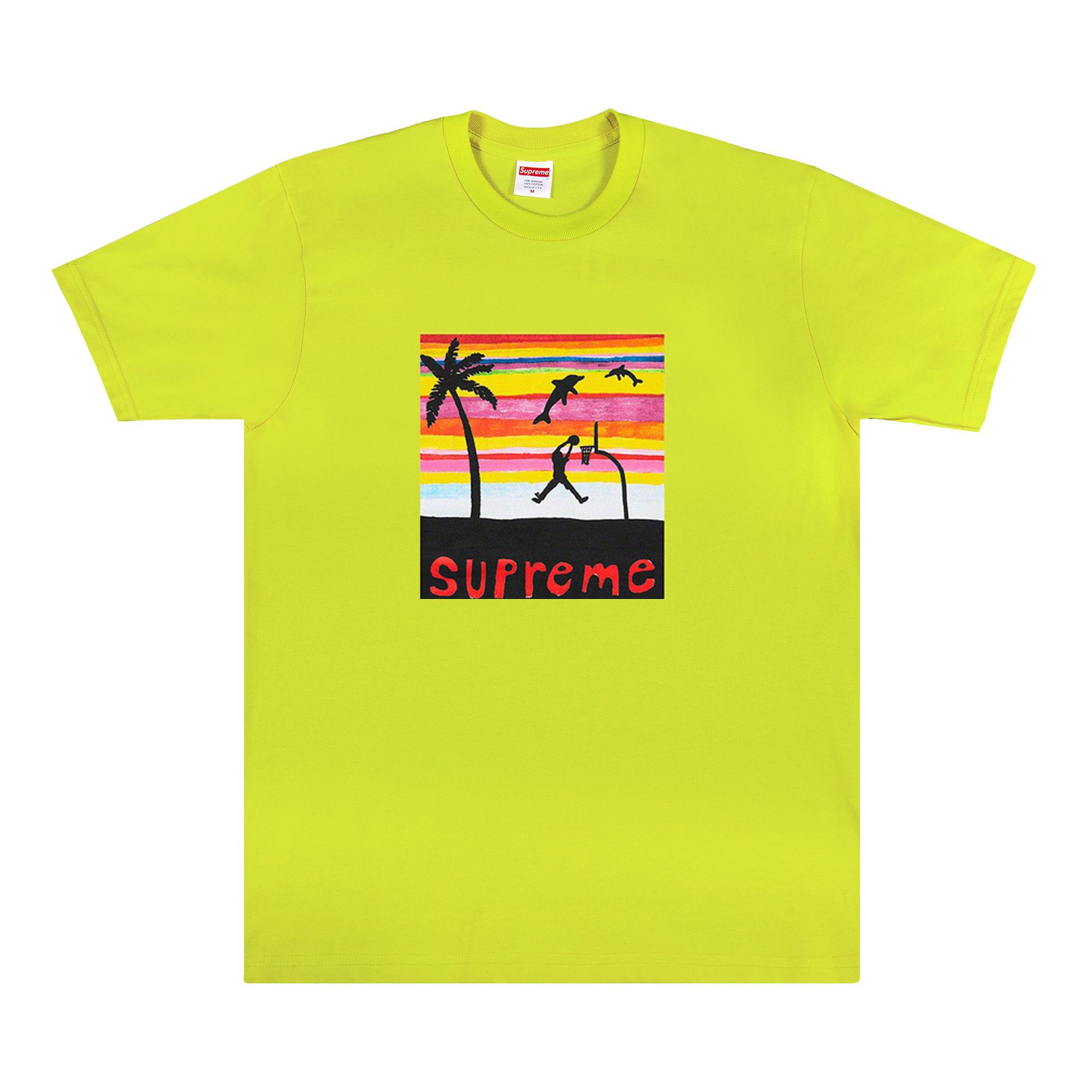 特価商品  Dunk Supreme Buy Tee GREEN BRIGHT SS21T57 - Green' 'Bright Tシャツ/カットソー(半袖/袖なし)