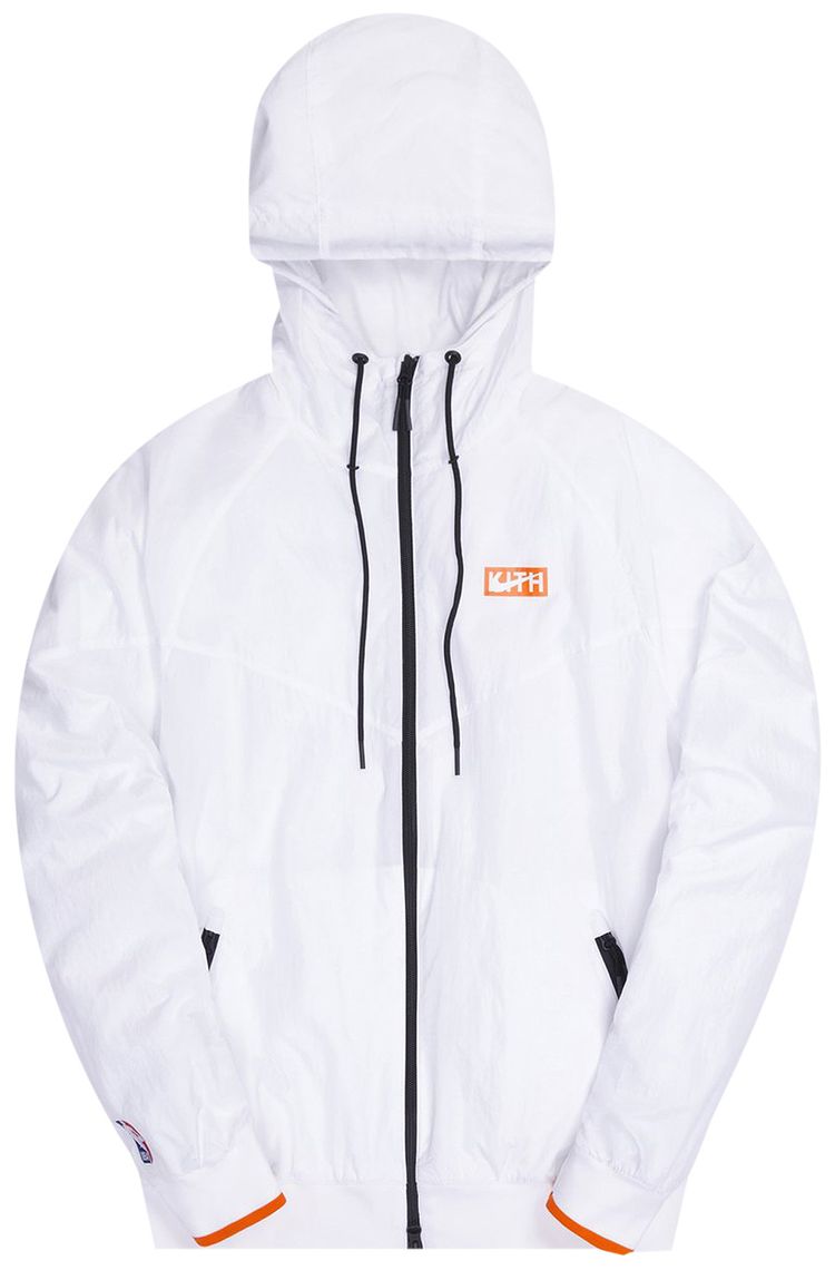 Kith And Nike for New York Knicks Windrunner Jacket White