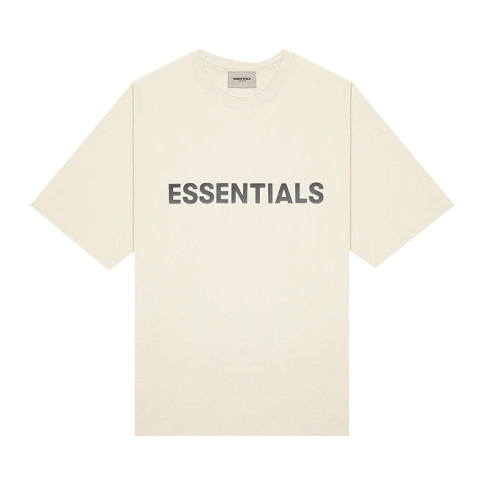 関税込*FEAR OF GOD ESSENTIALS*ロゴコットンTシャツ クリーム Buy Fear of God Essentials T-Shirt 'Cream' - 0125 25050 0252