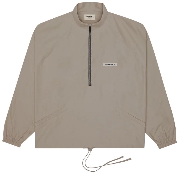 Fear of God Essentials Track Jacket Taupe
