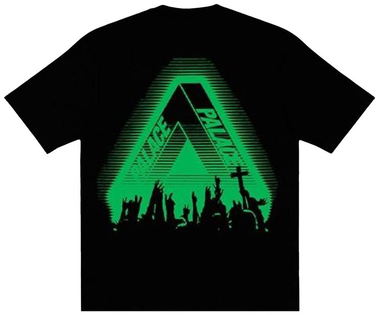 Palace Tri Cult T Shirt Black