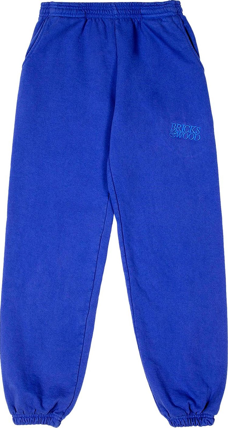 Bricks  Wood Logo Sweatpants Blue