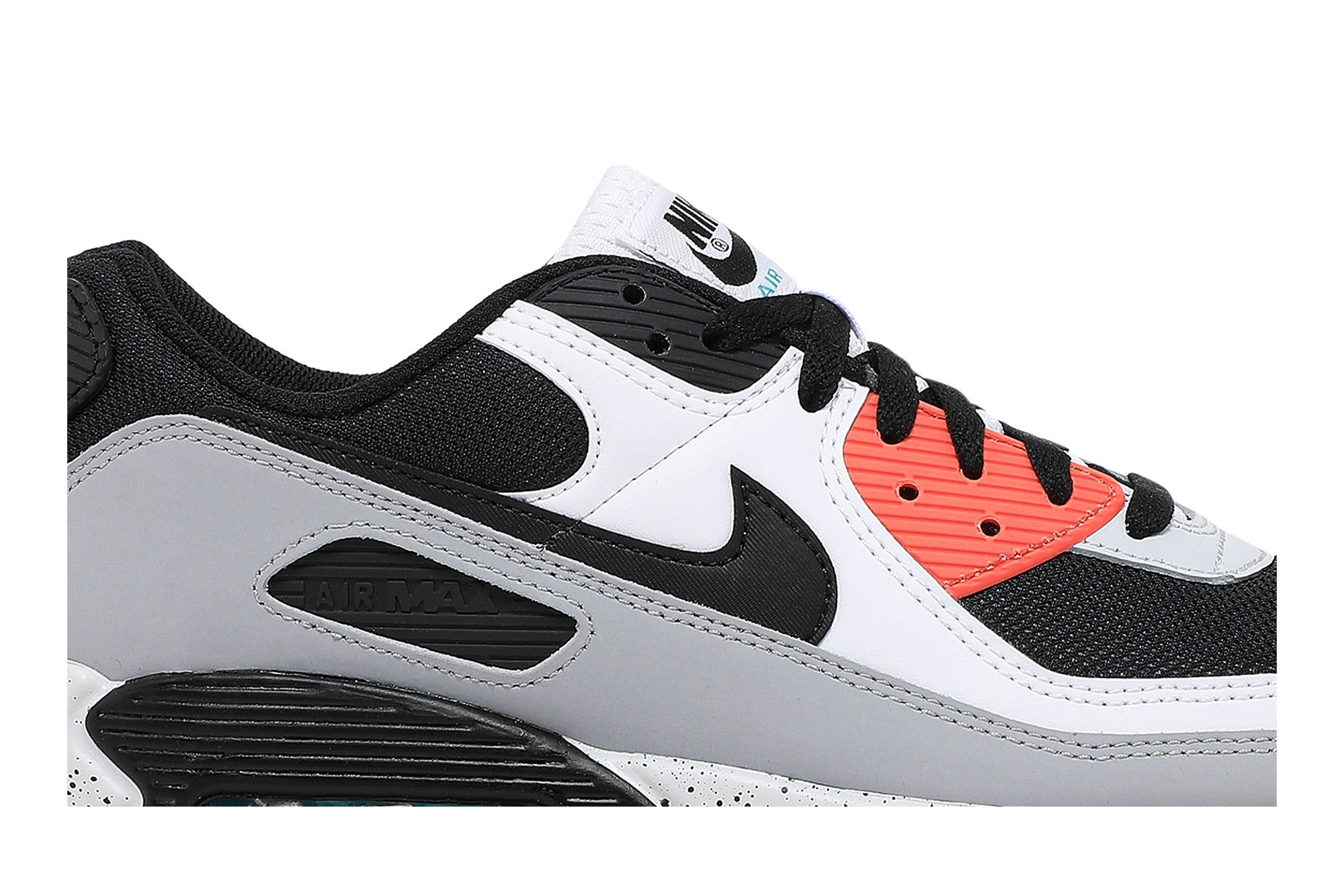 nike air max 90 white turf orange aquamarine