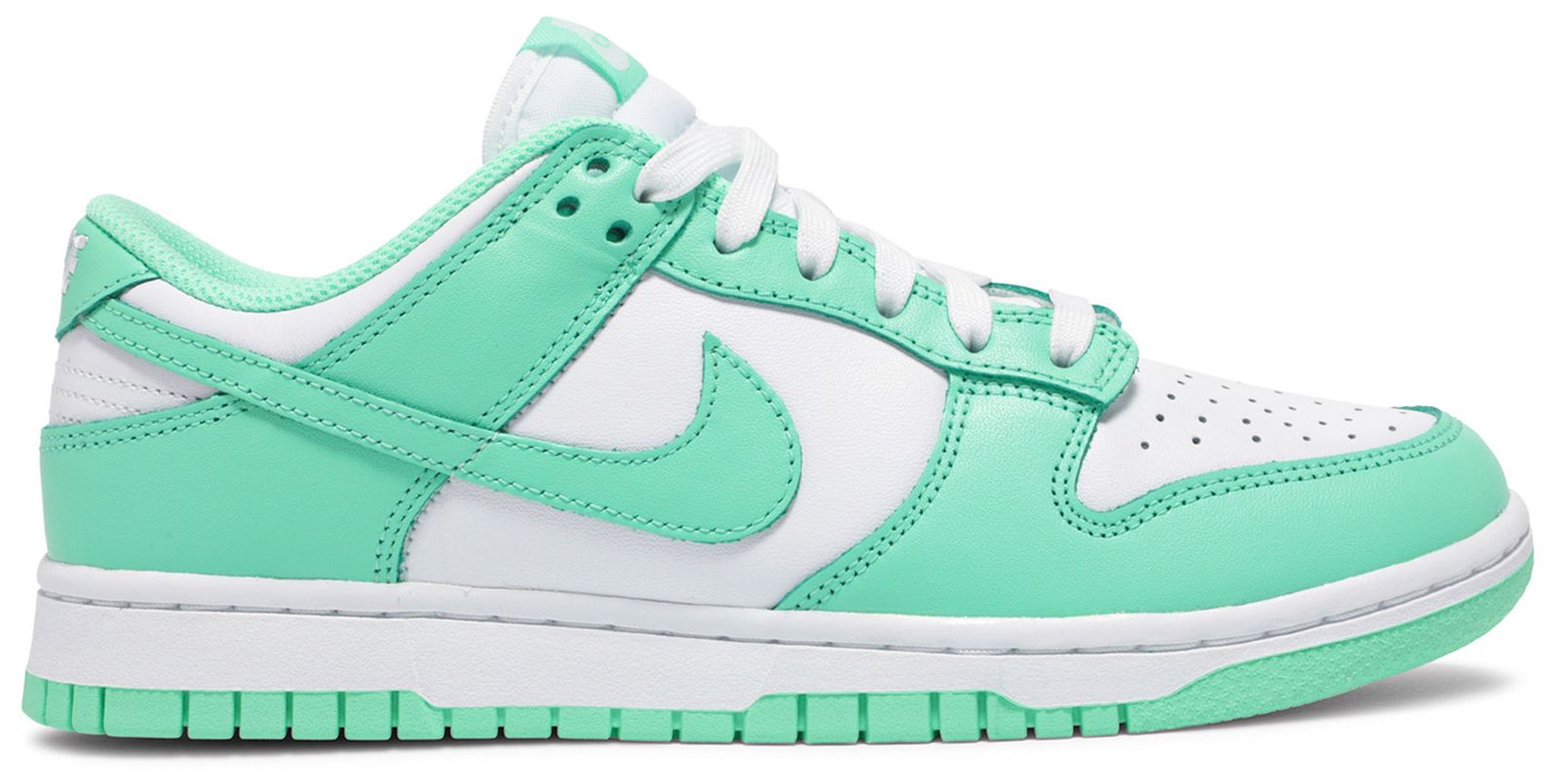 dunk low green glow raffle