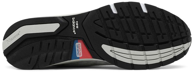 Amoeba Music x Nice Kicks x New Balance 992 Made in USA Peace Through Music   Grey