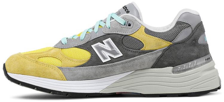 Amoeba Music x Nice Kicks x New Balance 992 Made in USA Peace Through Music   Grey