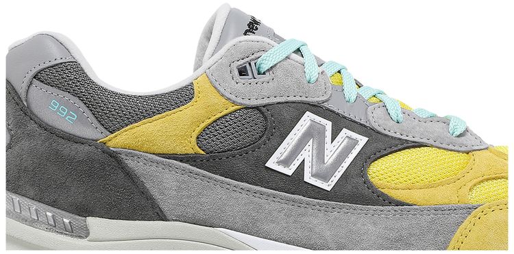 Amoeba Music x Nice Kicks x New Balance 992 Made in USA Peace Through Music   Grey