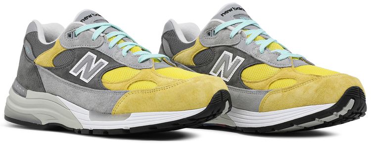 Amoeba Music x Nice Kicks x New Balance 992 Made in USA Peace Through Music   Grey