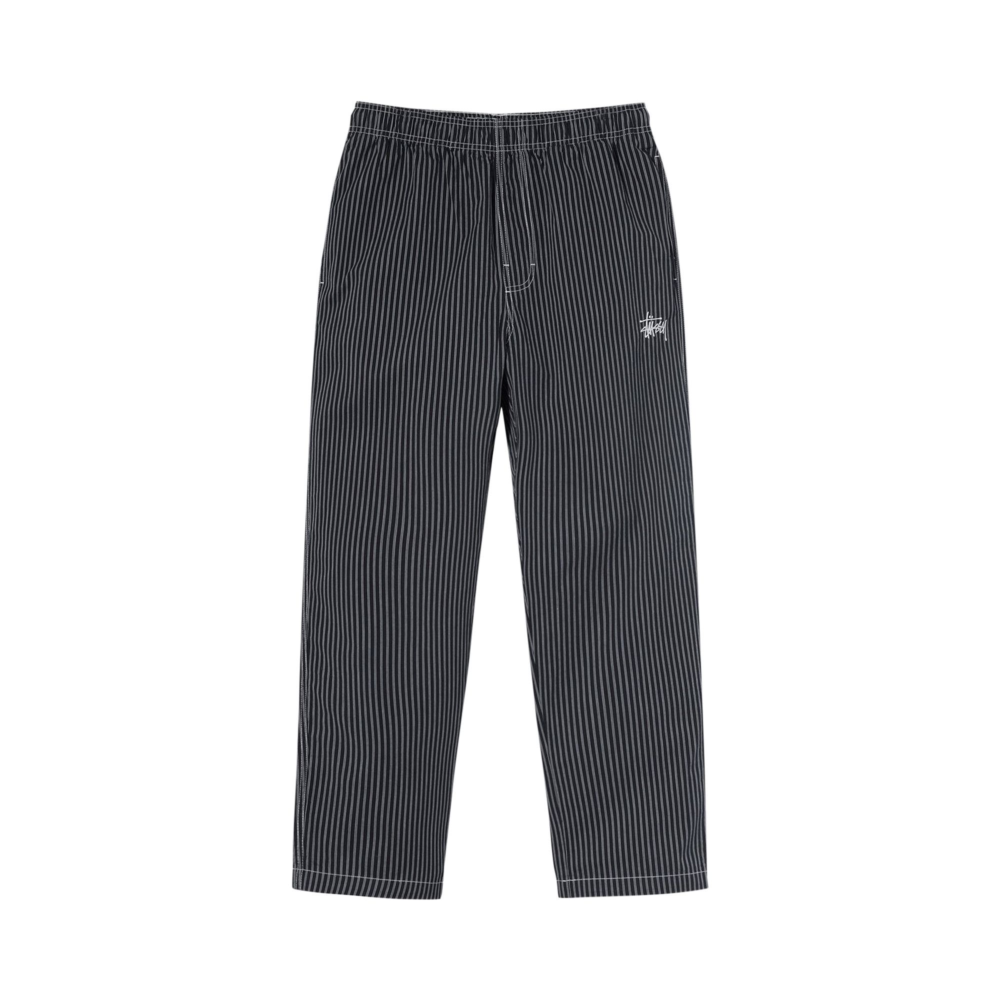 Buy Stussy Brushed Cotton Relaxed Pant 'Striped' - 116473 Buy Stussy Brushed Cotton Relaxed Pant 'Striped' - 116473
