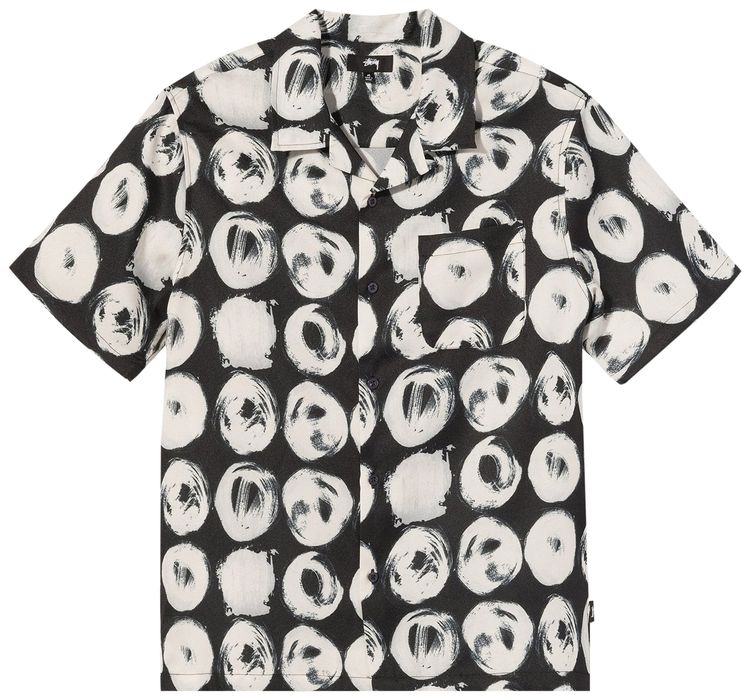 Stussy Hand Drawn Dot Shirt Black