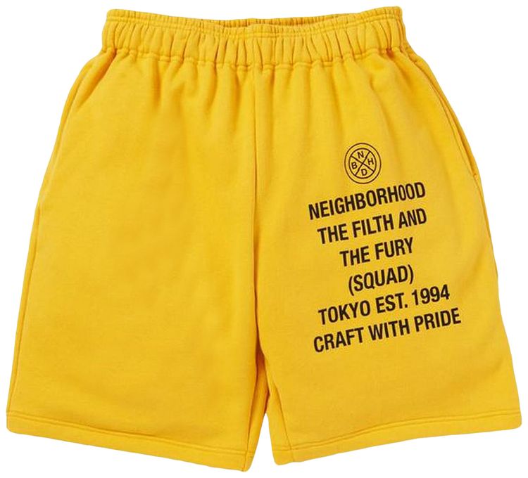 Neighborhood Tight C ST Shorts Gold