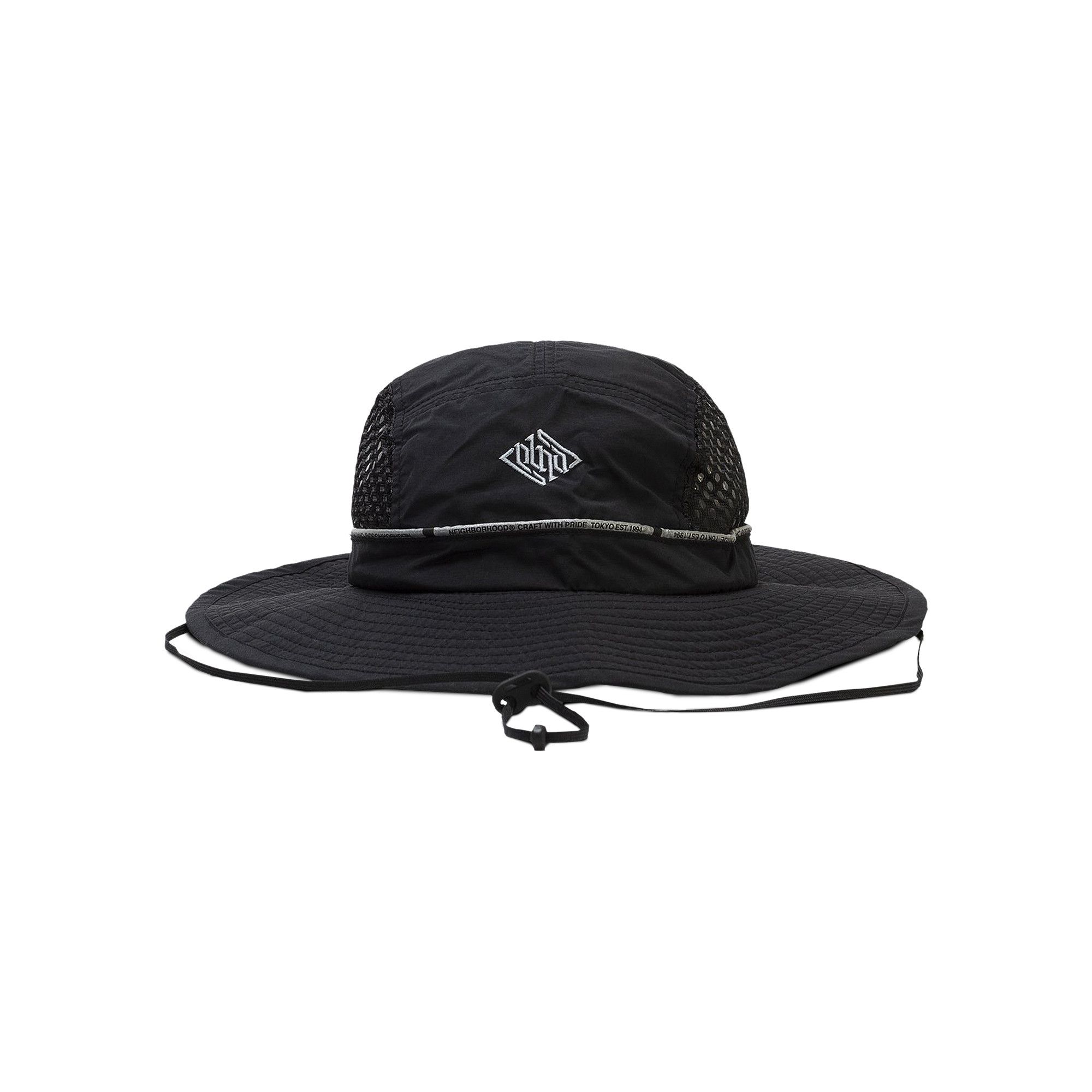 Buy Neighborhood Waves Bucket Hat Black 201YGNH HT06 BLAC GOAT CA