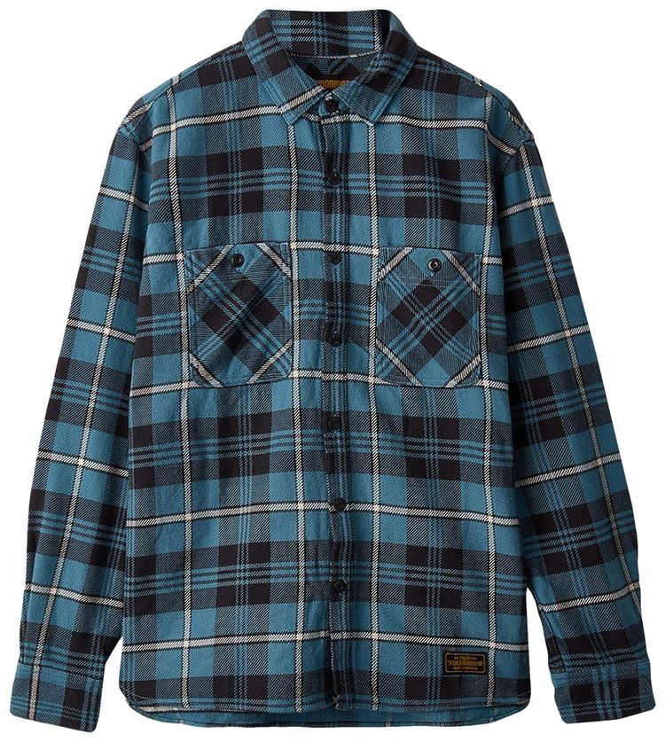 Neighborhood Lumbers Button Up Blue